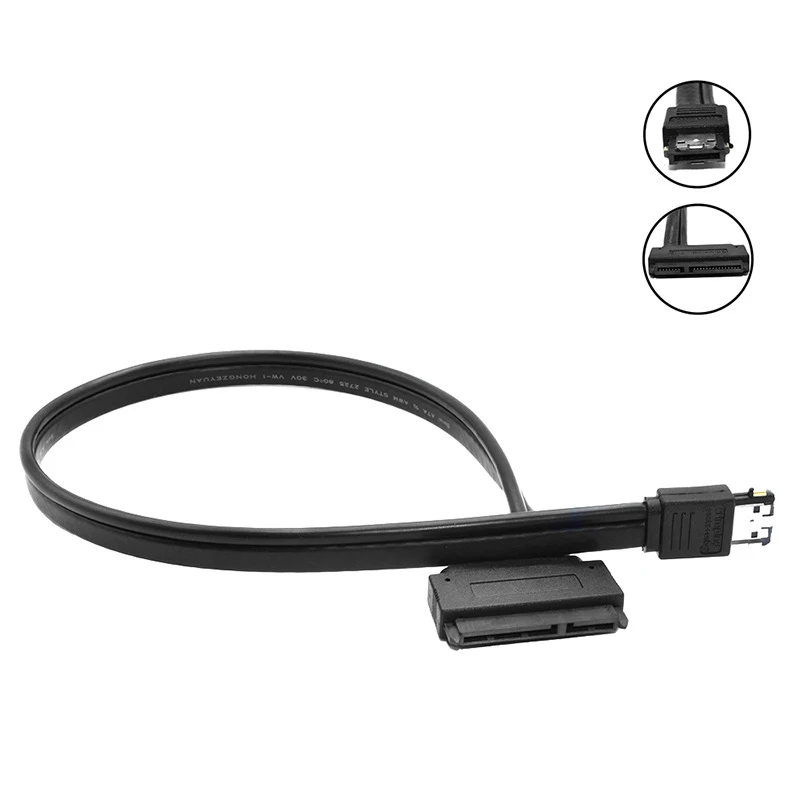 

YXY 50 см Dual Power 12 В и 5 в esip Power ESATA USB 2,0 комбинированный к 22-контактному кабелю SATA для жесткого диска 2,5 3,5