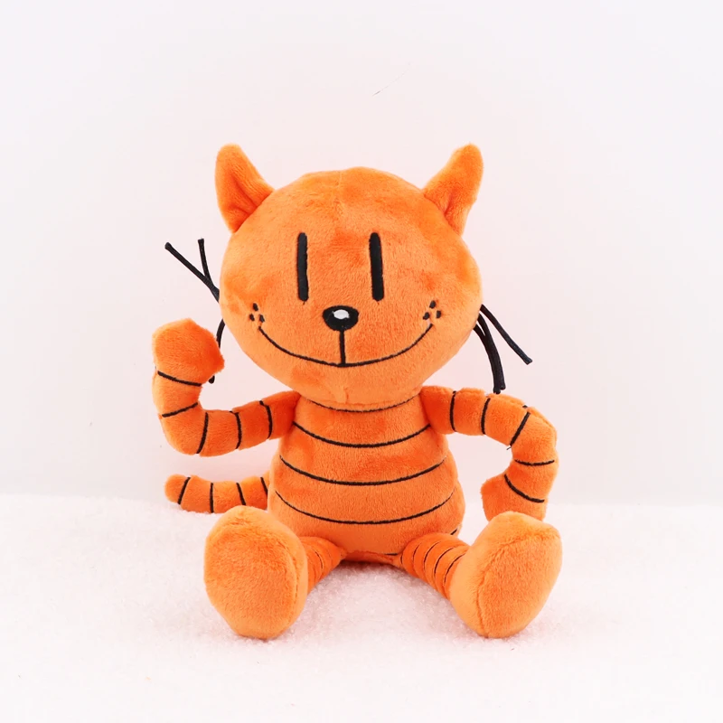

Dog Man's Petey Cat Plush Toys Kawaii Anime Cartoon Dog Man Stuffed 25cm Soft Cat Anmial Figure Plush Doll Gift For Girl Kids