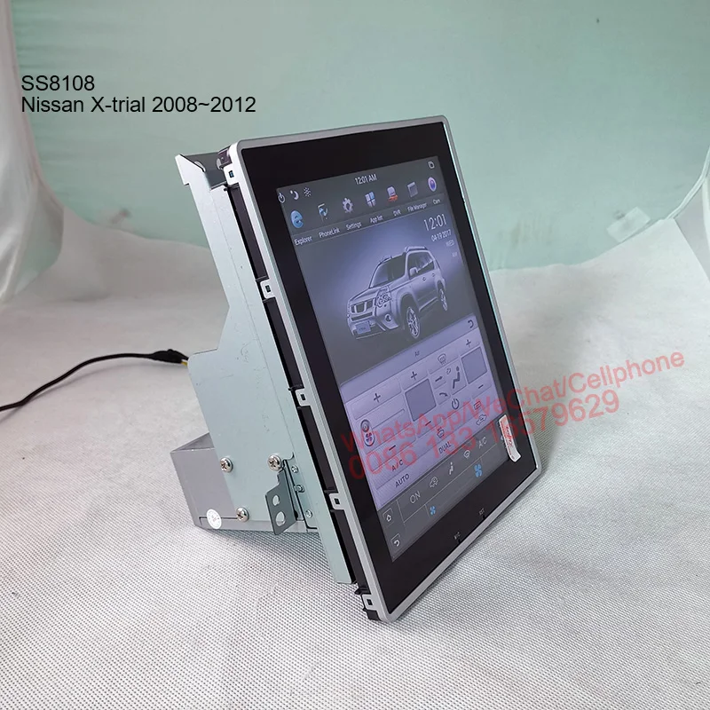 Фото Автомагнитола для Nissan X-trail QASHQAI, радио, Android, Автомобильный мультимедийный DVD-плеер с GPS, Carplay, HD-экран, Bluetooth 5,0, аудио №4