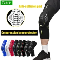 tcare 1piece basketball kneepads compression sleeve knee brace support protector for adult teens fitness volleyball support gear