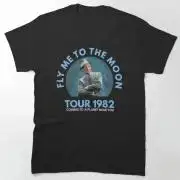 Футболка Фрэнка Синатра с надписью Fly Me To The Moon Tour 1982