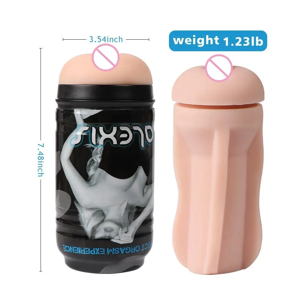 Japan Anime Male Masturbator Simulation Model Male Masturbation Adult Pocket Pussy Sexy Toy Device Inverted Mold Aircraft Cup