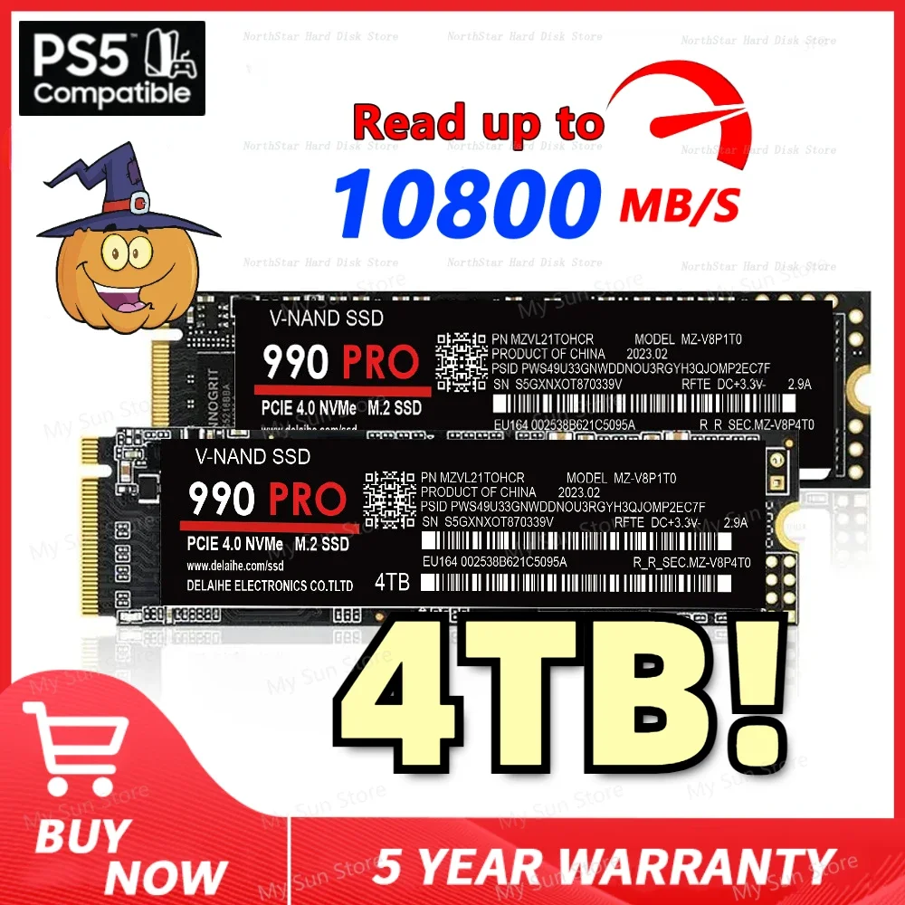 

8TB Original 2023 New SSD 4TB Hard Drive Disk Sata3 2.5 Inch Ssd TLC Internal Solid State Drives for Laptop and Deskt/ps4/ps5