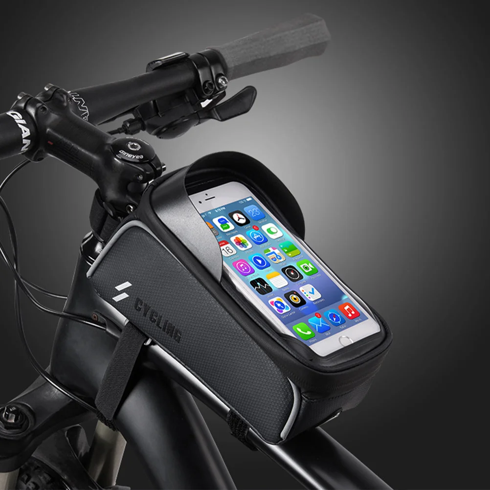 

Bike Front Frame Bag Mount Bag Case Holder Cycling Frame Bag