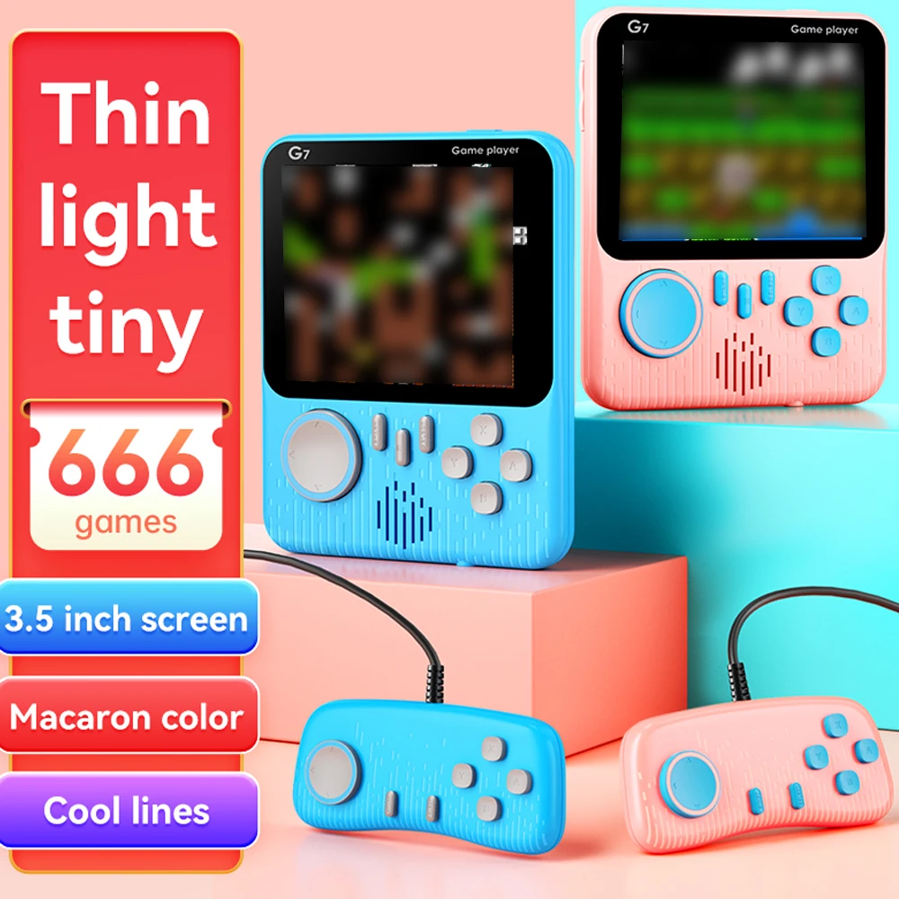 Портативная игровая консоль 3 5 дюйма G7 666 в 1