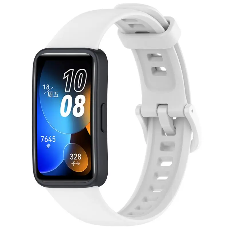 

Ремешок силиконовый для HUAWEI Band 7, сменный Браслет с цветной пряжкой для смарт-часов Huawei Band 8