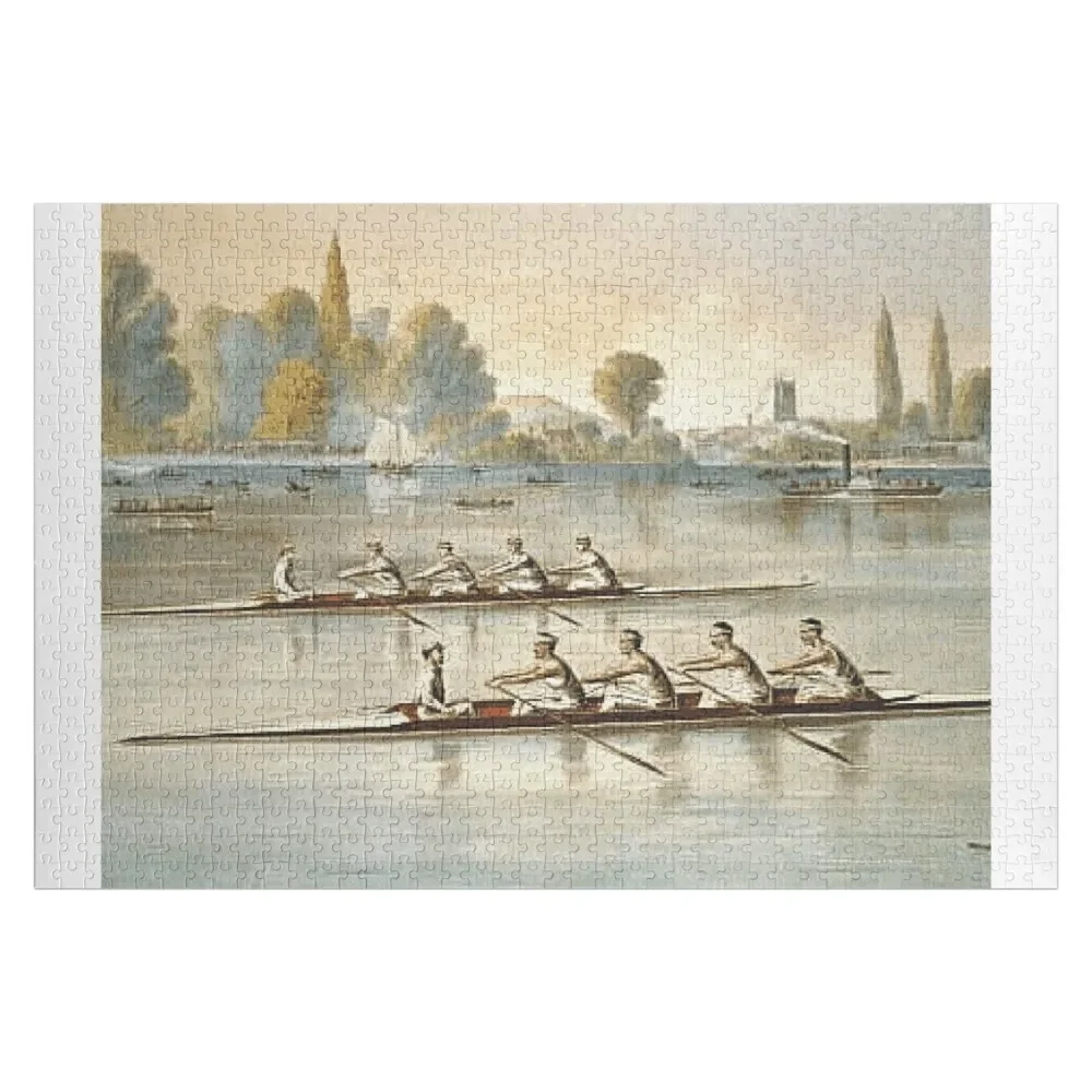 Гребной пазл индивидуальные подарки для детей деревянные животные