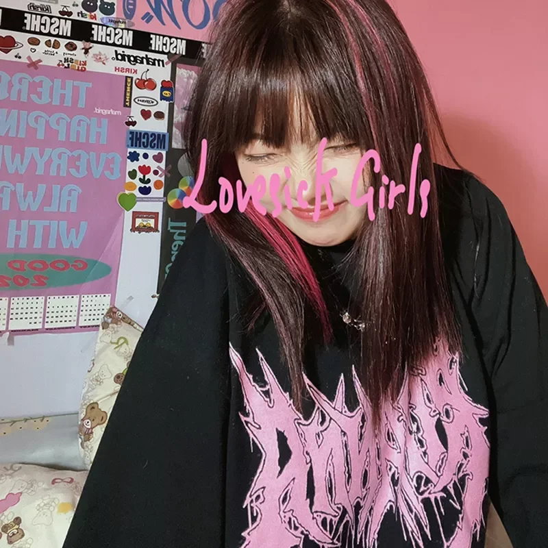

Винтажный милый женский пуловер Харадзюку Y2K с надписью Goth Pink, Женская шикарная свободная уличная Толстовка в стиле панк Kawaii Ulzzang