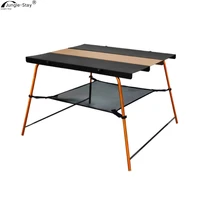 aluminum alloy camping portable folding table lightweight picnic bbq outdoor tables furniture retractable travel tourist table
