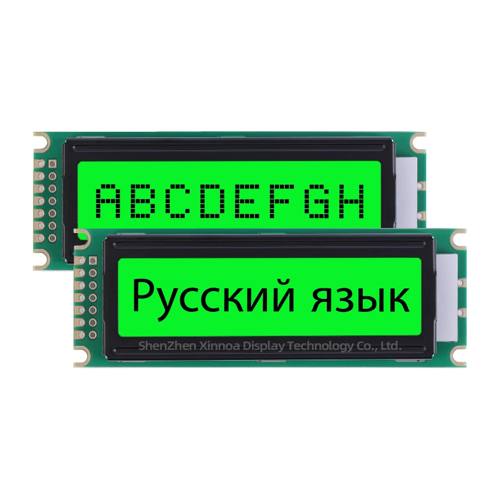 Источник производителя 0801A ЖК-дисплей с русским иероглифом матричный экран серая