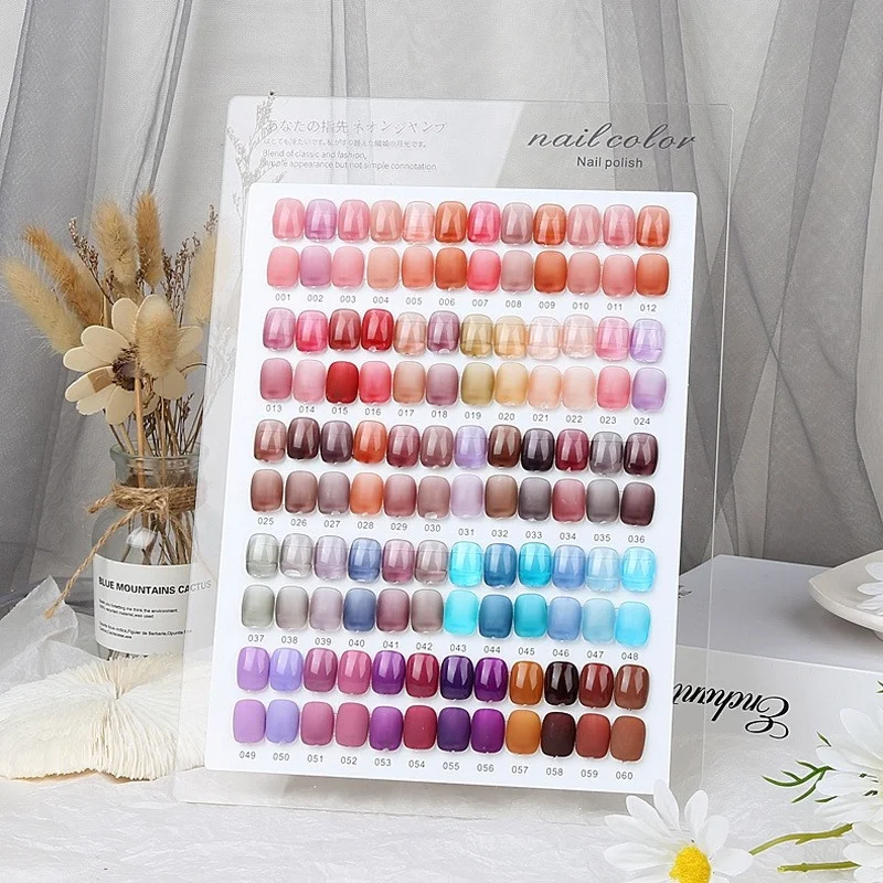 

60 farben Gel Polish Set Farbe Gel Polish 60 Verschiedene Flaschen für Nail art Design Ganze Set Nagel Gel Lernenden kit