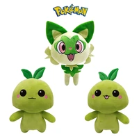 pokemon green fox plush toy japan movie anime cat green fox cute cartoon stuffed plush doll toy peluche plushies plush toy gift
