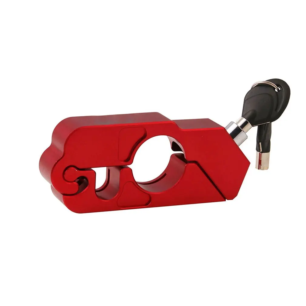 

Замок на руль мотоцикла, замок с рукояткой и тормозом, для мотоцикла, квадроцикла, с защитой от кражи