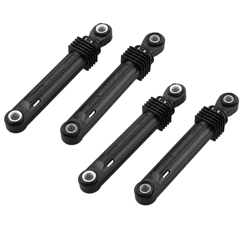 

4 Pcs 100N For LG Washing Machine Shock Absorber Washer Front Load Part Black Plastic Shell Home Appliances Accessories