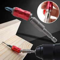 magnetic hex shank screw drill tip quick change locking bit holder electromagnetic screw bits guide drill bit extensions tools