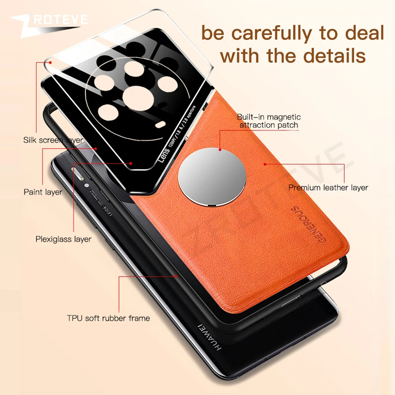 Чехол Magic 4 Pro плотный чехол из искусственной кожи для Huawei Honor Lite 3 Magic3 Magic4 |