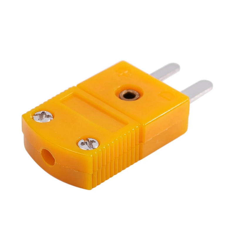 

15Pcs RTD Circuits K Type Temperature Sensor Thermocouple Plugs Yellow