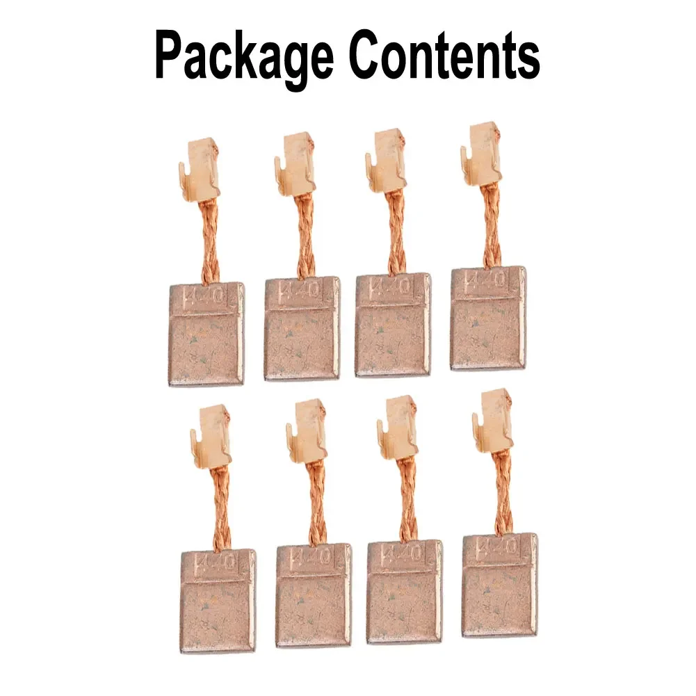 8 шт. комплект угольных щеток щетка из углеродного волокна для двигателя CB-440 BHP458 18