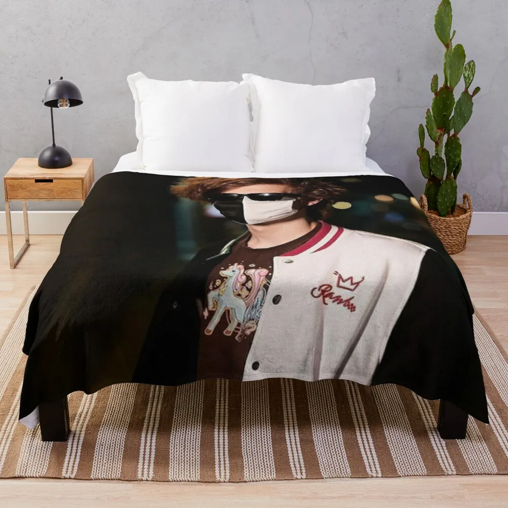 

Ranboo my beloved Throw Blanket Custom Blanket Heavy Blanket
