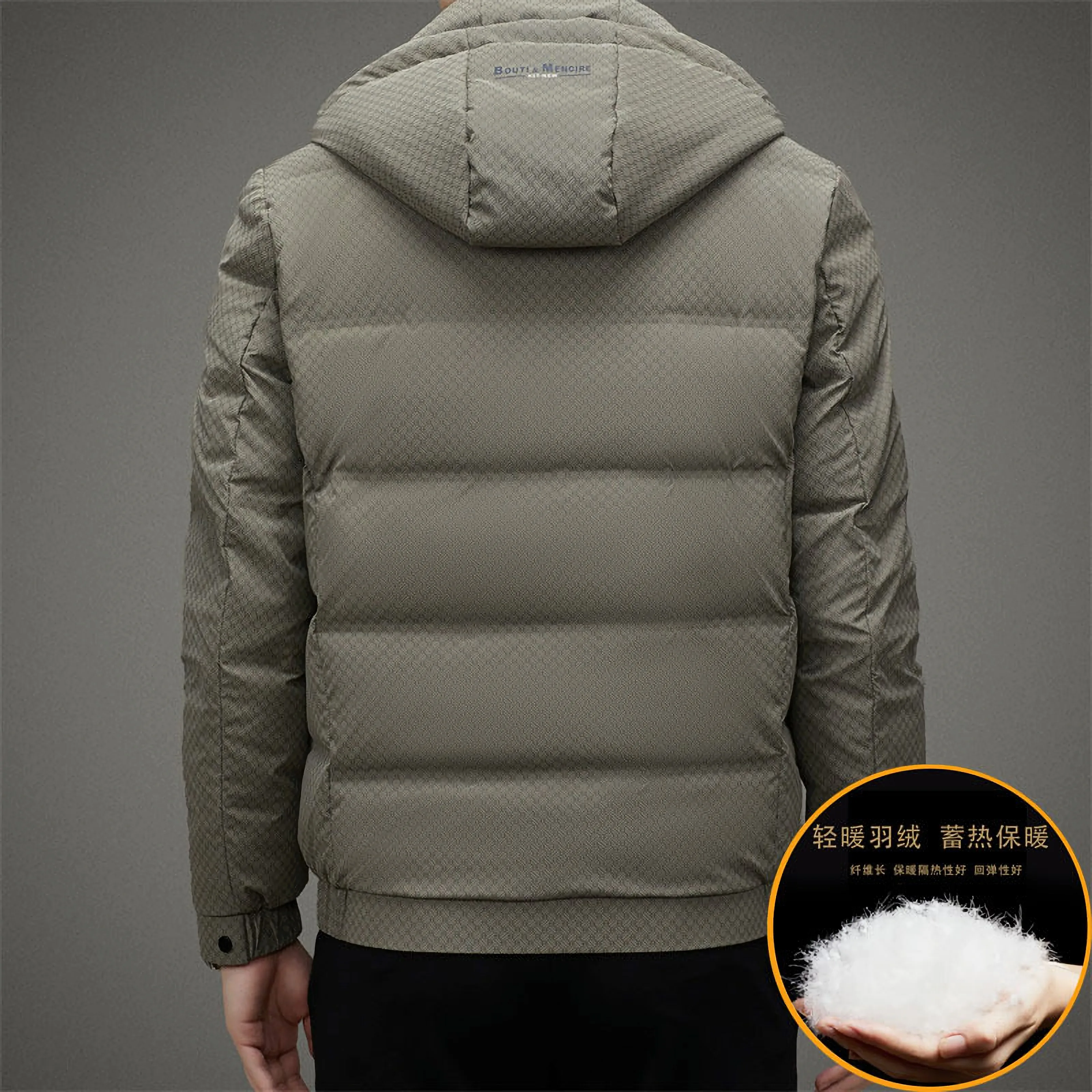 Winter Parkas Fashion Solid Jacket High Quality Jackets With Hoodie For Men Thicken Warm Coat Roupas Masculinas Ropa Hombre 2022