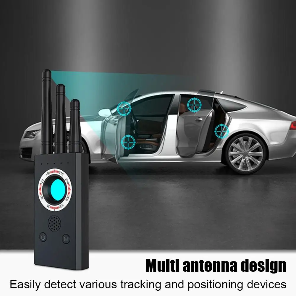 

T16 Hidden Camera Anti Candid Cam Lens Privacy Wireless Garget RF Signal Locator Bug Scanner GPS Protection L1H4