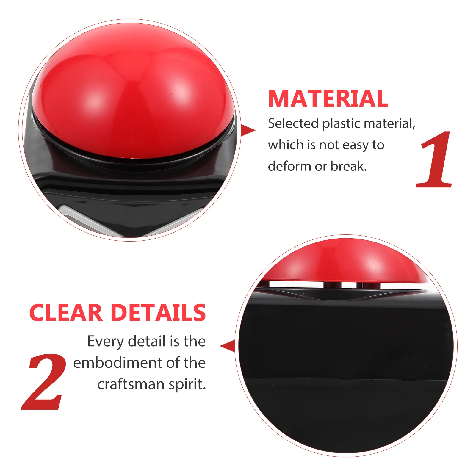 Звуковая панель Responder викторина зуммер пластиковые звуки ответа зуммеры