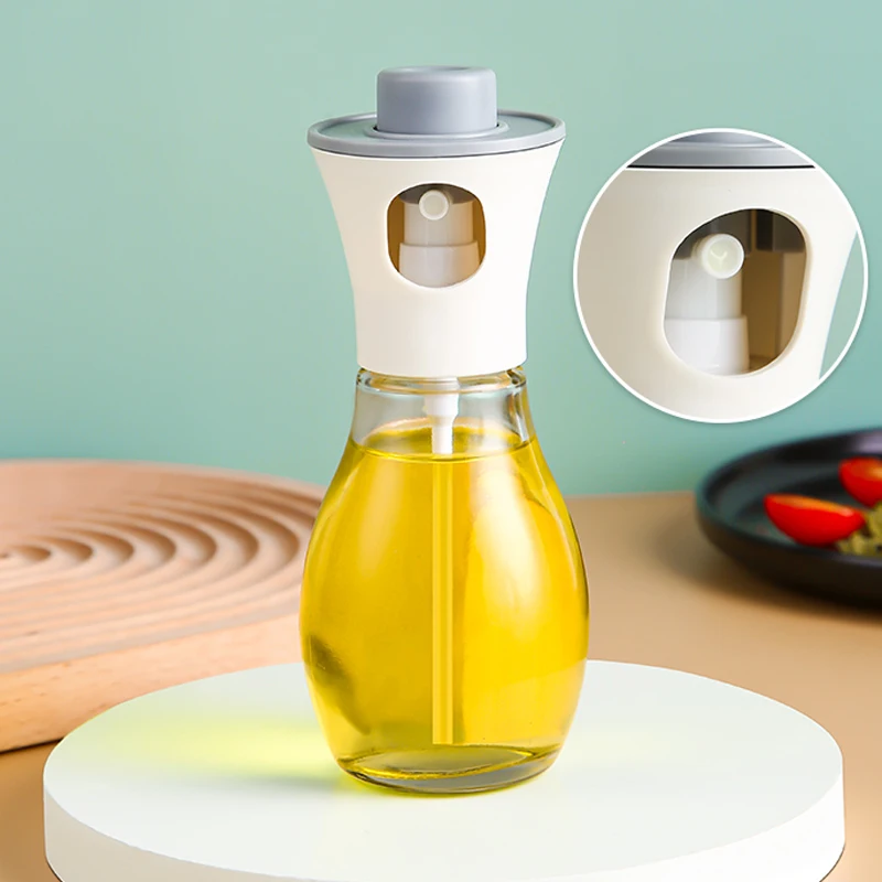 

Бутылка с распылителем для масла, кухонная бытовая воздушная фритюрница, съедобное оливковое масло, Форсунка с распылителем, кухонные прин...