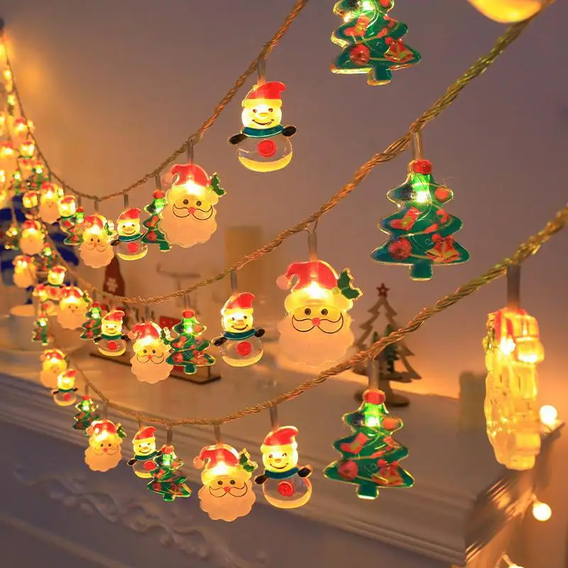 Новинка 2024 года Рождественская елка комната Санта-Клауса подарок украшение для