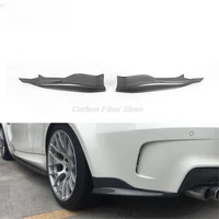 1 series carbon e82 1m rear bumper splitter for bmw e82 coupe m