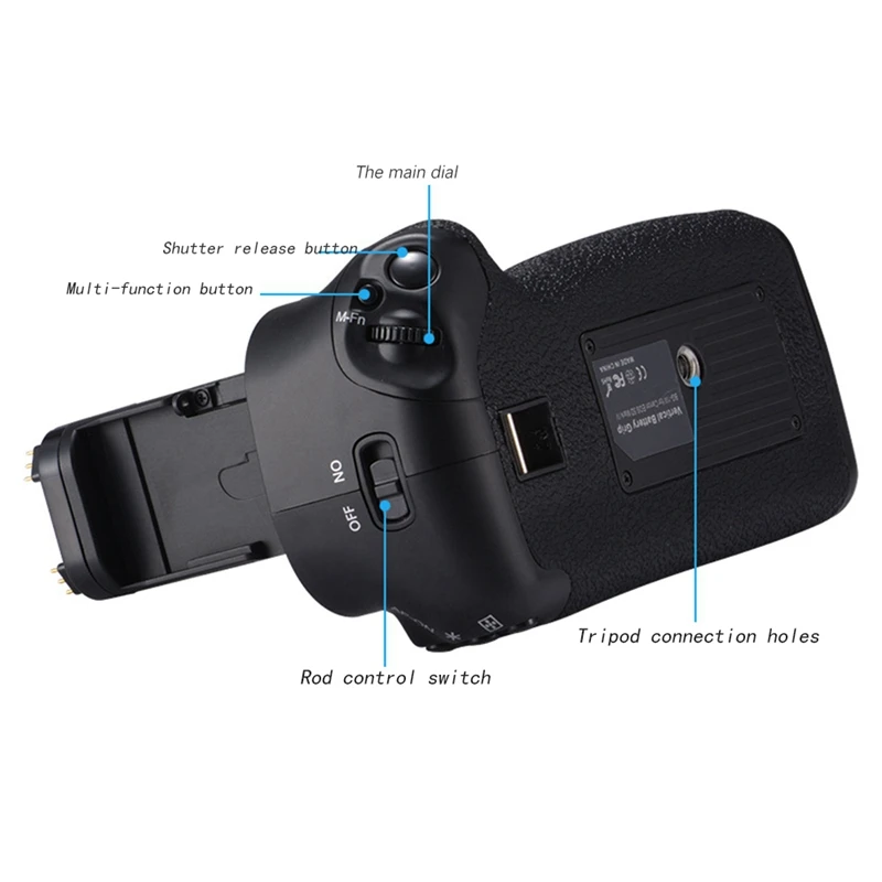 Ручка для аккумуляторной батареи камеры Canon EOS 5D4/5D Mark IV зеркальной LP-E6 с