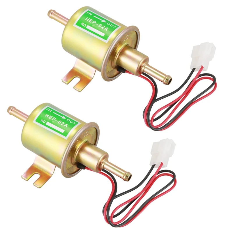 

Новый электрический топливный насос, 2 шт., 12 В, встроенный бензиновый низкочувствительный