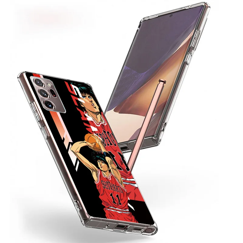 Японский комикс Slam-Dunk чехол для телефона Samsung Galaxy S24 Ultra S23 S22 S21 Plus S20 FE S10E S10 S9 S8 +