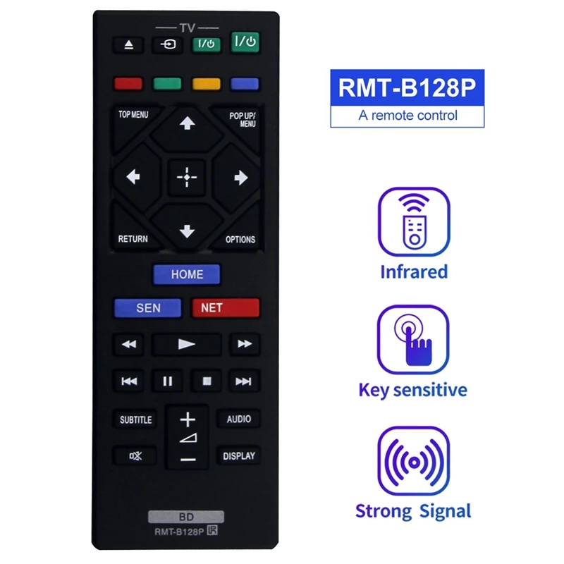 Пульт дистанционного управления для Sony Blu-Ray DVD RMT-B128P BDP-S7200 BDP-BX120 BDP-BX320 BDP-BX350