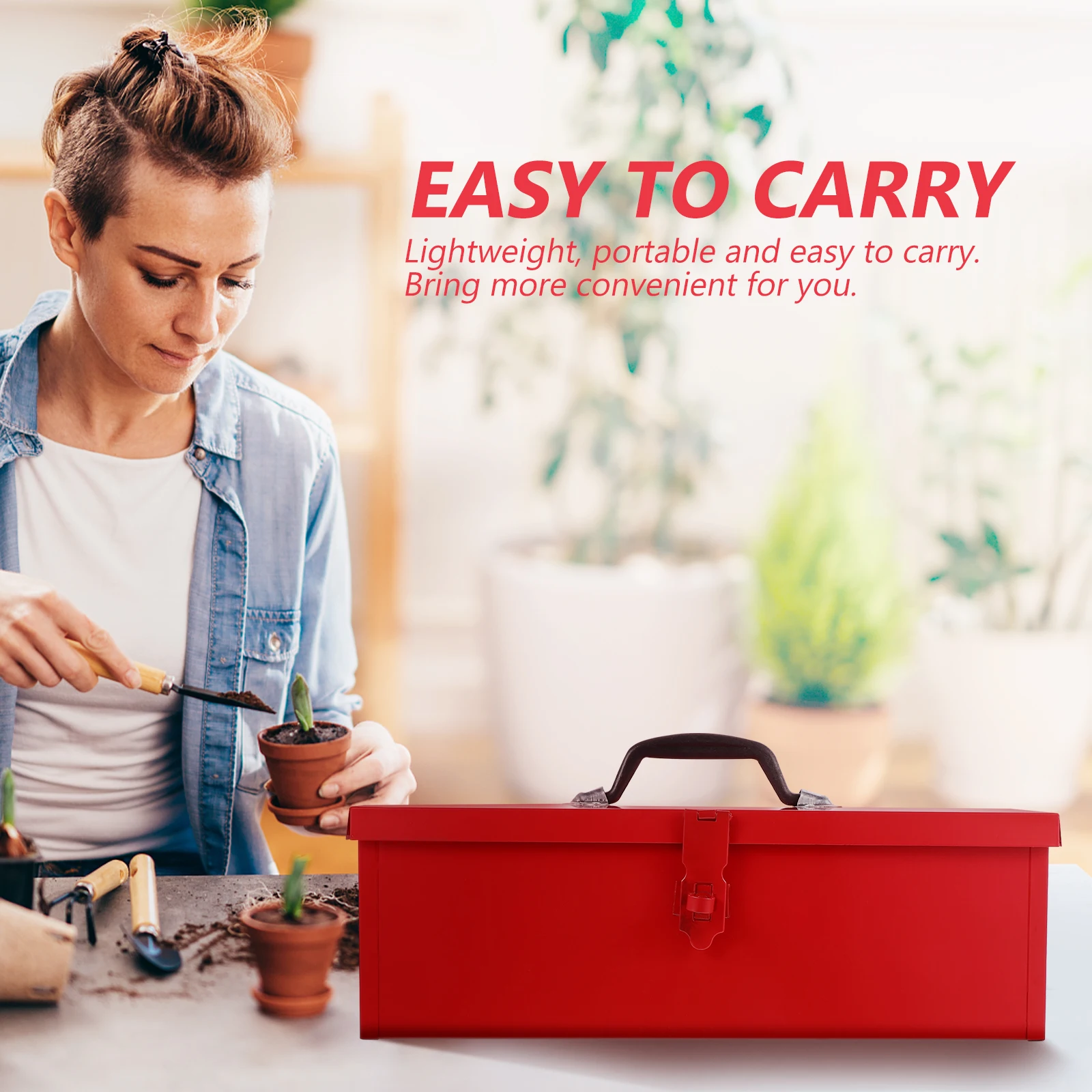 

Металлический ящик для инструментов, полная сумка для хранения, портативный органайзер, Профессиональный Чехол для инструментов