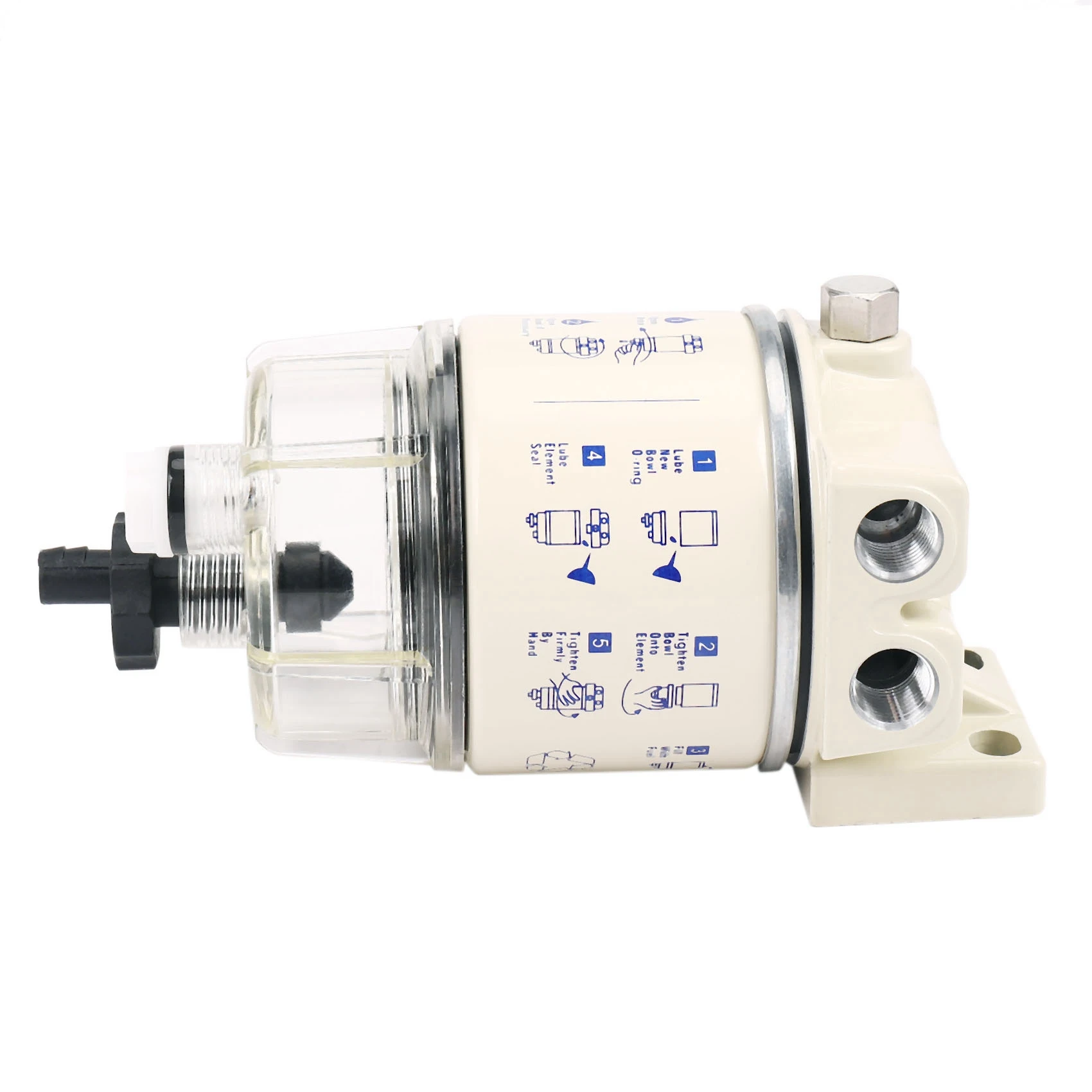 Морской топливный фильтр R12T сепаратор воды дизельный двигатель для Racor 140R 120AT S3240