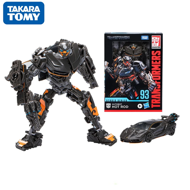 

В наличии TAKARA TOMY Transformer Studio Series SS93 Autobot Hot Rod 12 см экшн-фигурка Детская Игрушка Подарочная коллекция