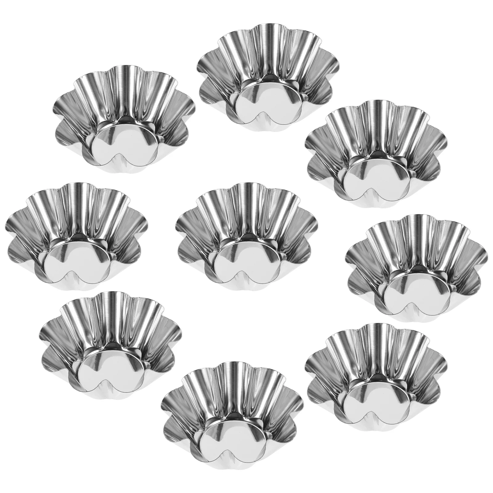 6 шт. печенье из нержавеющей стали пастель De Nata банки принадлежности для выпечки