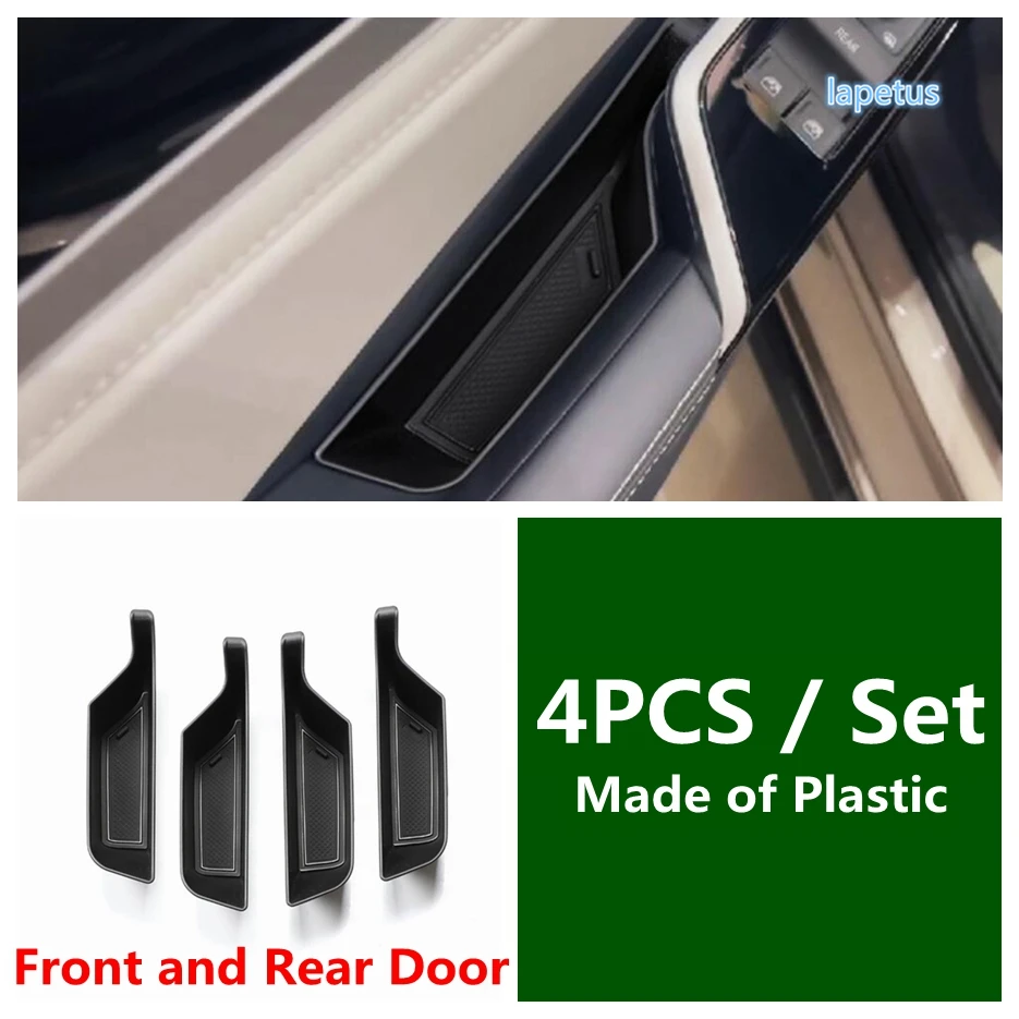 

Дверная ручка, ящик для хранения, держатель, лоток, органайзер, модификация, аксессуары, чехол, подходит для VW Volkswagen ID.6 ID6 2022 2023 2024 2025