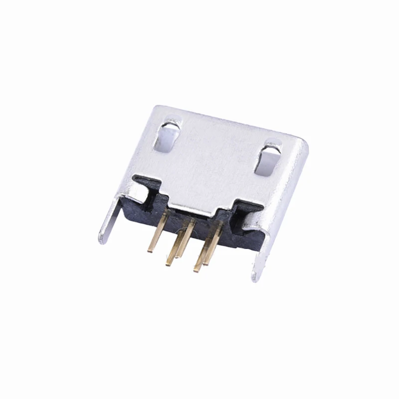 Бесплатная доставка 50 шт. вертикальный MICRO USB 5pin гнездовой разъем 180 градусов 5P
