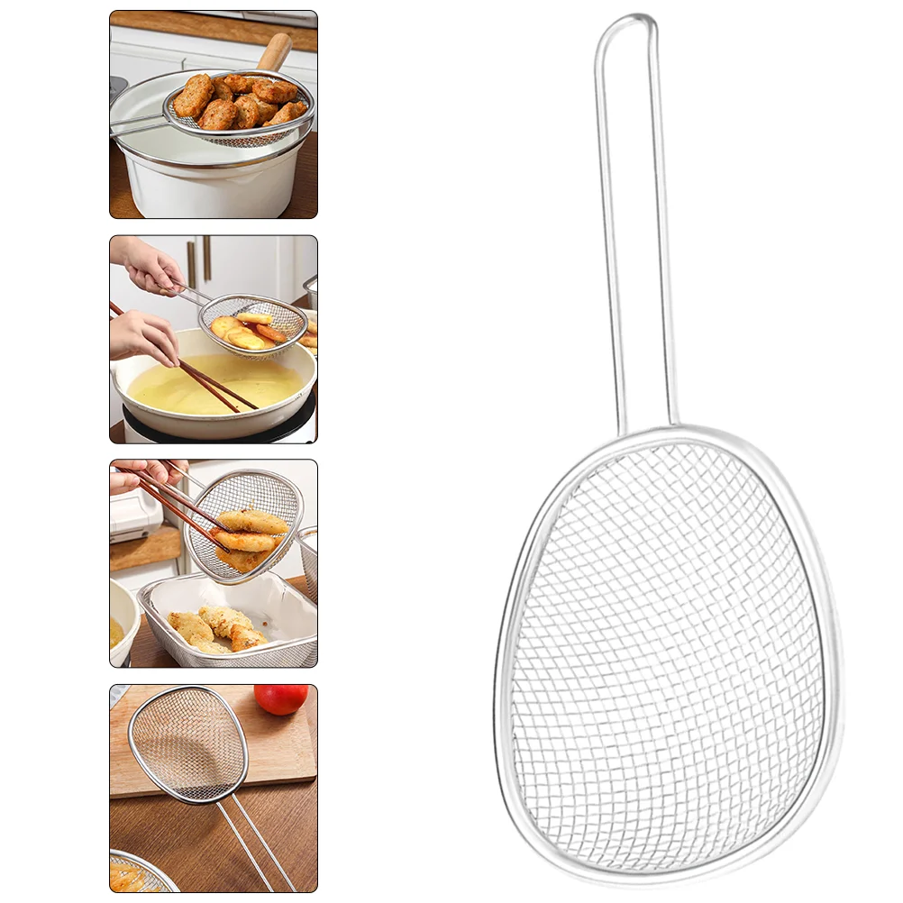 

Non-stick Frying Onion Rings Fry Strainer Potato Fry Basket French Fries Baskets Potato Cooking Strainer for Fry Snack Noodle