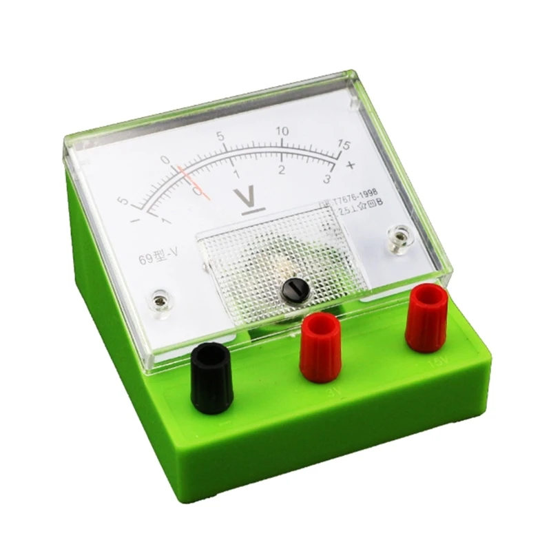 

Lightweight Plastic Ammeter Voltmeter for High School Students Easy to use