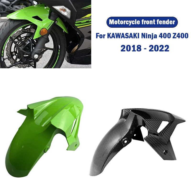 Крыло переднее для мотоцикла KAWASAKI Ninja 400 Z400 2018 - 2022 Ninja400 Z 400