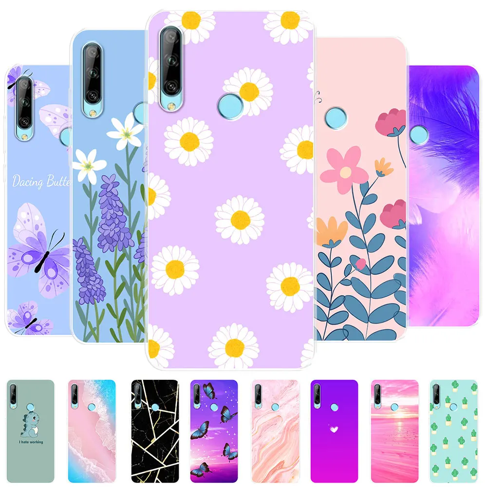 Чехол для Huawei Y9P силиконовая Мягкая задняя крышка из ТПУ Y7P Y5P чехлы Y7 P Прозрачный