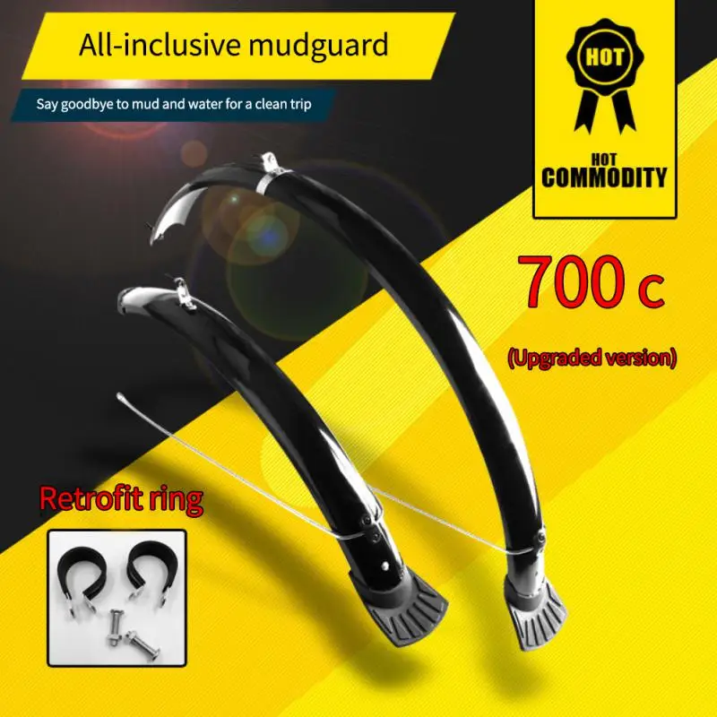 

Брызговик велосипедный в стиле ретро 700C, 26, 27,5, 29 дюймов, 2 шт.