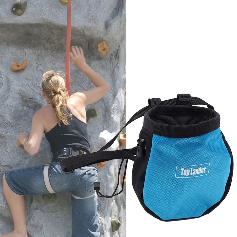 Сумка для мела скалолазания сумка талька тяжелой атлетики регулируемая на