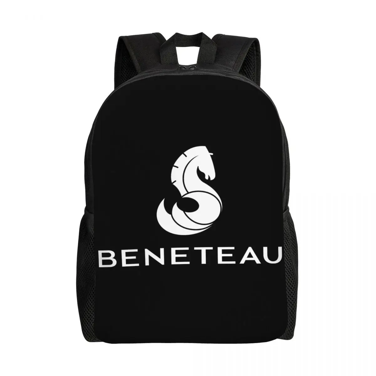 

Beneteau Sailing Boat Logo Laptop Backpack Women Men Basic Bookbag for College School Student Bags
