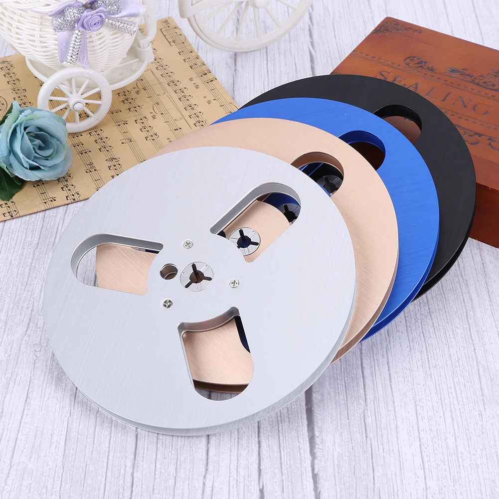 

1/4 Recording Tape Reel Bending-resistance Empty Aluminum Disc Wear-resistant Replacement Accessories for Studer ReVox/TEAC/BASF