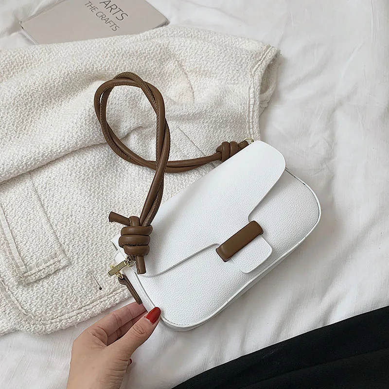 

Новинка осени 2022, контрастные цвета, Европейская и американская ретро-мода, простой и универсальный, вместительный портативный плечо для подмышек