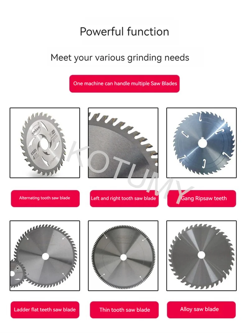 Круглая твердосплавная пила шлифовальная машина точилка для мельницы сплавное