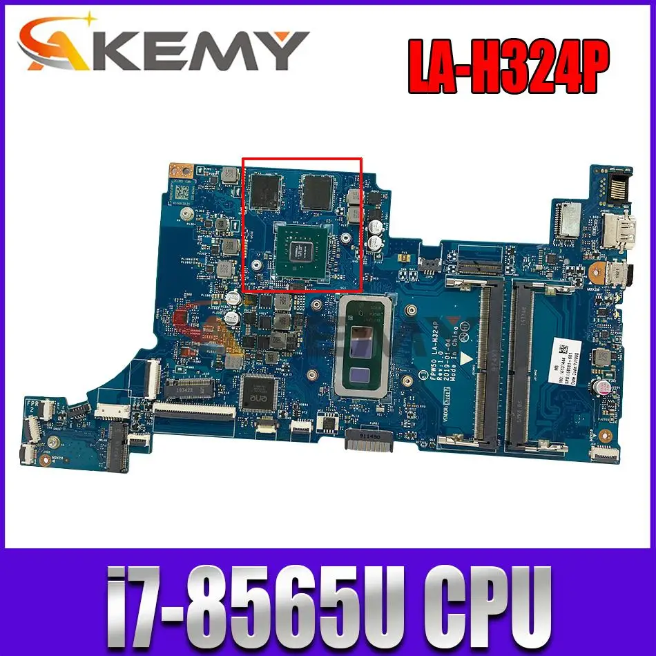 

For HP 15-DW 15S-DU 15S-DR 15T-DW laptop motherboard LA-H324P mainboard i7-8565U N17S-G2-A1 UMA